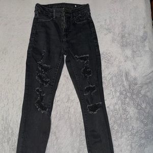 American Eagle Curvy Hi-Rise Jeans Size 0